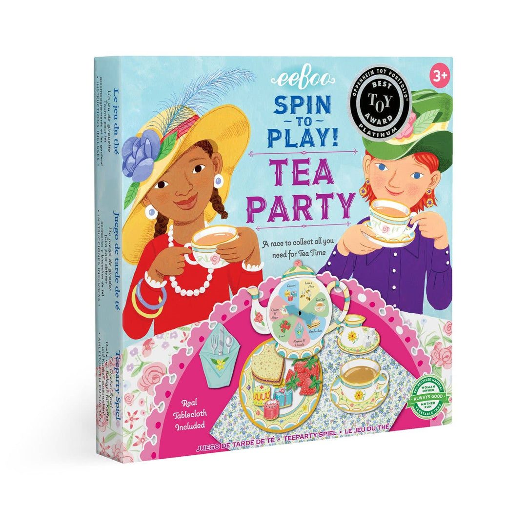 Tea Party Spinner Game - Butterbugboutique (7761459282178)