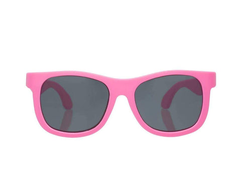 Think Pink - Navigator Kids Sunglasses - Butterbugboutique (6670608826518)