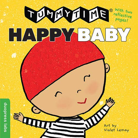 Tummy Time Happy Baby Board Book - Sourcebooks