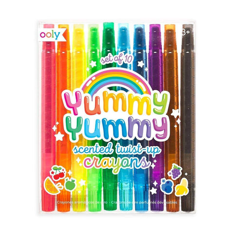 Yummy Yummy Scented Twist Up Crayons - Butterbugboutique (6626605891734)